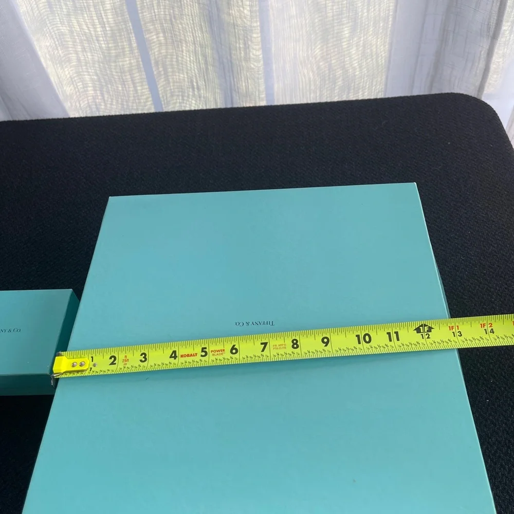 TIFFANY & CO Set of 2 Jewelry Storage Display Boxes